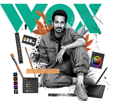 WoxDesign Branding Story Collage