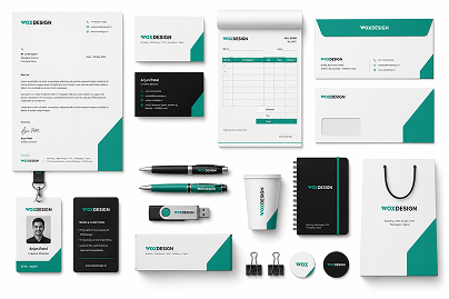 WoxDesign Branding & Stationery Showcase